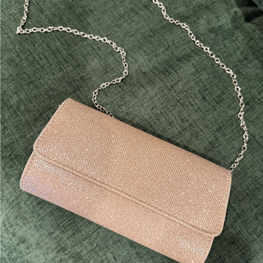 Elegant Glitter Clutch Bag
